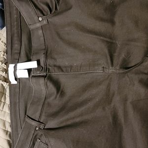 Lane Bryant Signature Fit Black Jean 24